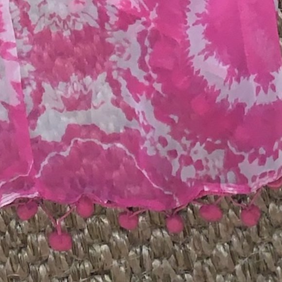 HAUTE KIDS Tie-Dye and Lace Cover-Up - Picture 8 of 9